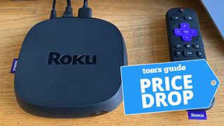 Roku Ultra 4K shown next to Roku remote