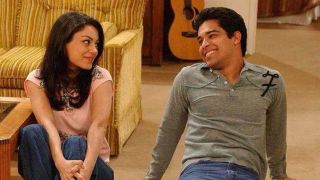 Mila Kunis and Wilmer Valderrama in That '70s Show