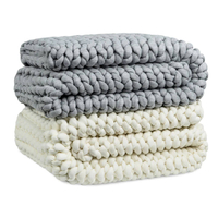 4. Bear Weighted Chunky Knit Blanket:Was from $255 now from $147