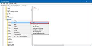 EdgeUpdate registry key creation