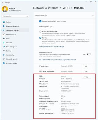 Wireless connection configuration