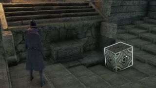 Hogwarts Legacy floor moving cube