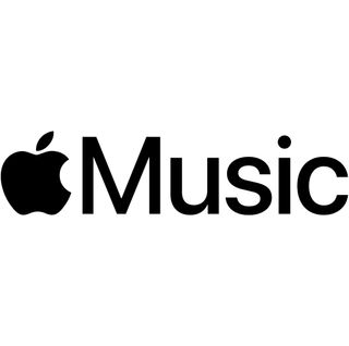 The Apple Music logo on a white background.