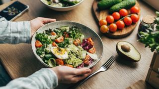 a photo of a colorful salad