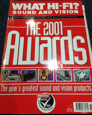 A brief history of What Hi-Fi? Awards magazine covers