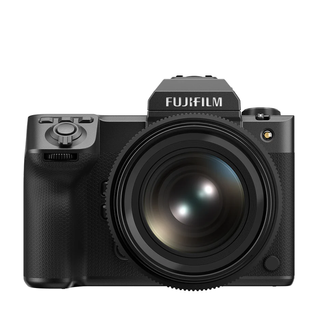 Fujifilm GFX100 II on a white background