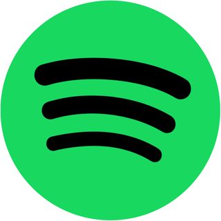 The Spotify logo on a white background.