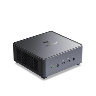 Minisforum UM790 Pro mini PC on a white background