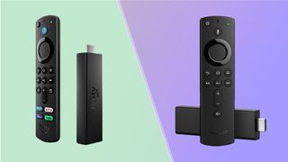 The Amazon Fire TV Stick 4K Max and the Amazon Fire TV Stick 4K