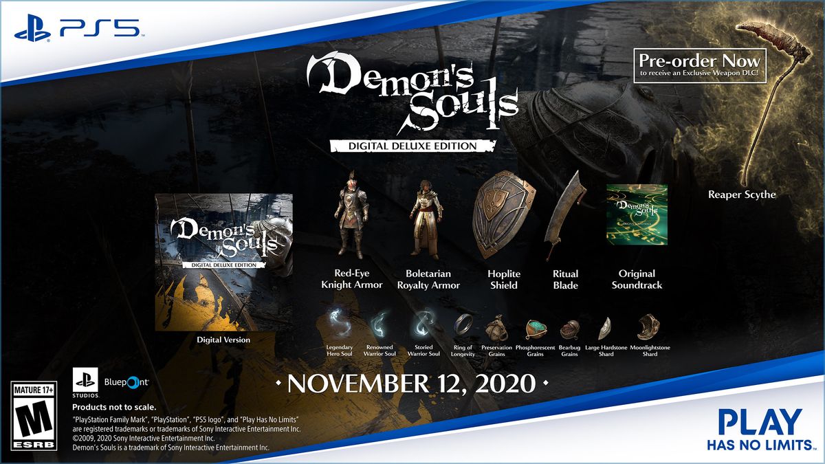 Demon&#039;s Souls digital deluxe edition