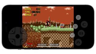 Sonic Megamix on Delta Emulator