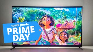 Pixar's Encanto playing on the Sony A80K OLED TV.