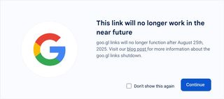 Google URL Shortener shutting down