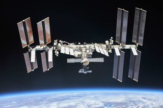 The International Space Station.