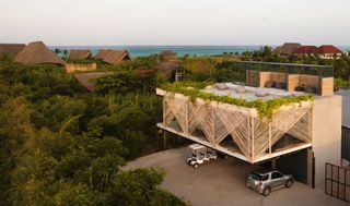 exterior view of Bamboo Zanzibar