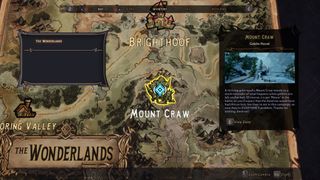 Tiny Tinas Wonderlands Map Mount Craw