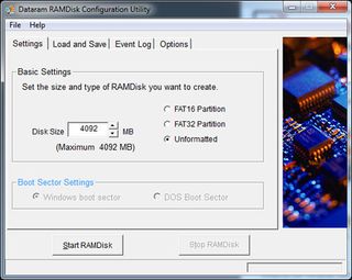 Configure the Size and Type of Your RAM Disk