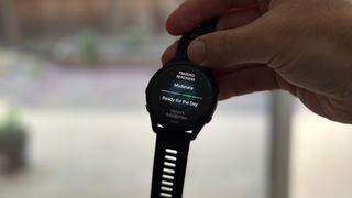 Training readiness score on the Garmin Forerunner 265