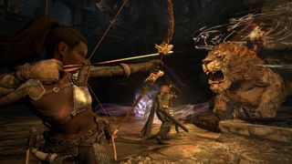 Dragon's Dogma 2 lion fight