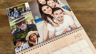 A Shutterfly personalized calendar 