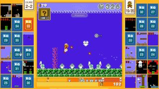 Super Mario 35 Swimming