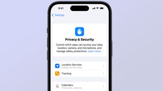 iOS 18 privacy & security settings