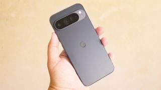 Google Pixel 9 Pro XL review back handheld