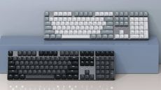 The SM3 Slim keyboard in both light and dark colors