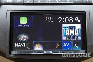 Pioneer AVIC-8100NEX's home screen. Credit: Jeremy Lips/Tom's Guide