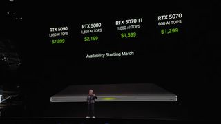 Nvidia Blackwell RTX 50-series at CES 2025