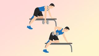 a single arm dumbbell row