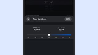 Philips Hue app lights fade