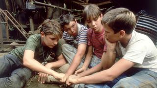 Corey Feldman, Jerry O'Connell, River Phoenix and Wil Wheaton in "Stand by Me" (1986)