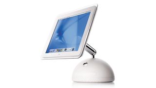 The iMac G4 against a white background.