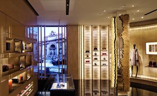 Fendi Boutique Via Montenapoleone Video Installation By Patrick Jean