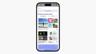 Journal app for iOS 17 on iPhone