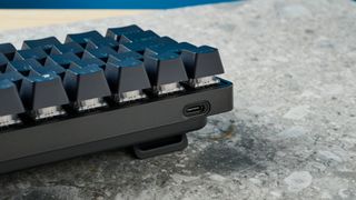 Black SteelSeries Apex Pro Mini wired mechanical keyboard