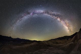 Milky Way over Death Valley