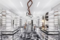 The ground floor space of Celine New Bond Street