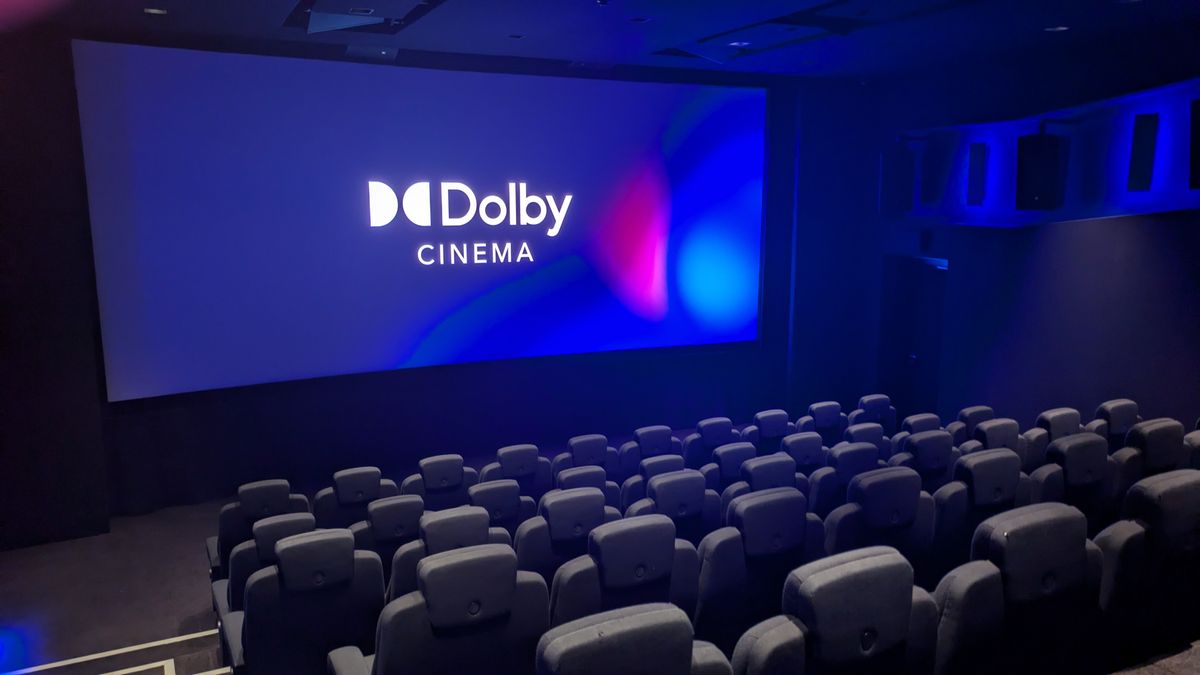 Dolby screening room in London 