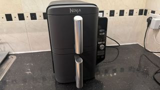 Ninja Double Stack air fryer in reviewer's home