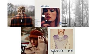 Taylor swift album covers