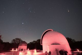 2015 Geminid Meteor Over Brazos Bend State Park, Texas