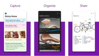 Microsoft Onenote Screens