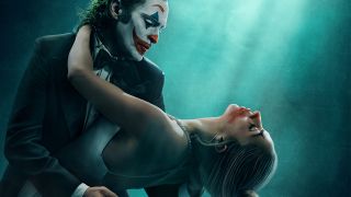 Joker and Harleen Quinzel dance in a promo image for Joker: Folie a Deux, one of October's new movies