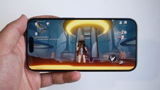 iPhone 15 Pro review gaming Honkai Impact