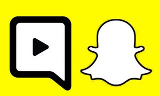 Snapchat text message logo