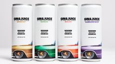 Ini Archibong Gin & Juice cans