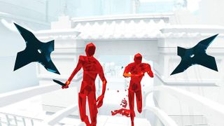 An official screenshot from Superhot VR