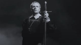 Laurence Olivier in Hamlet